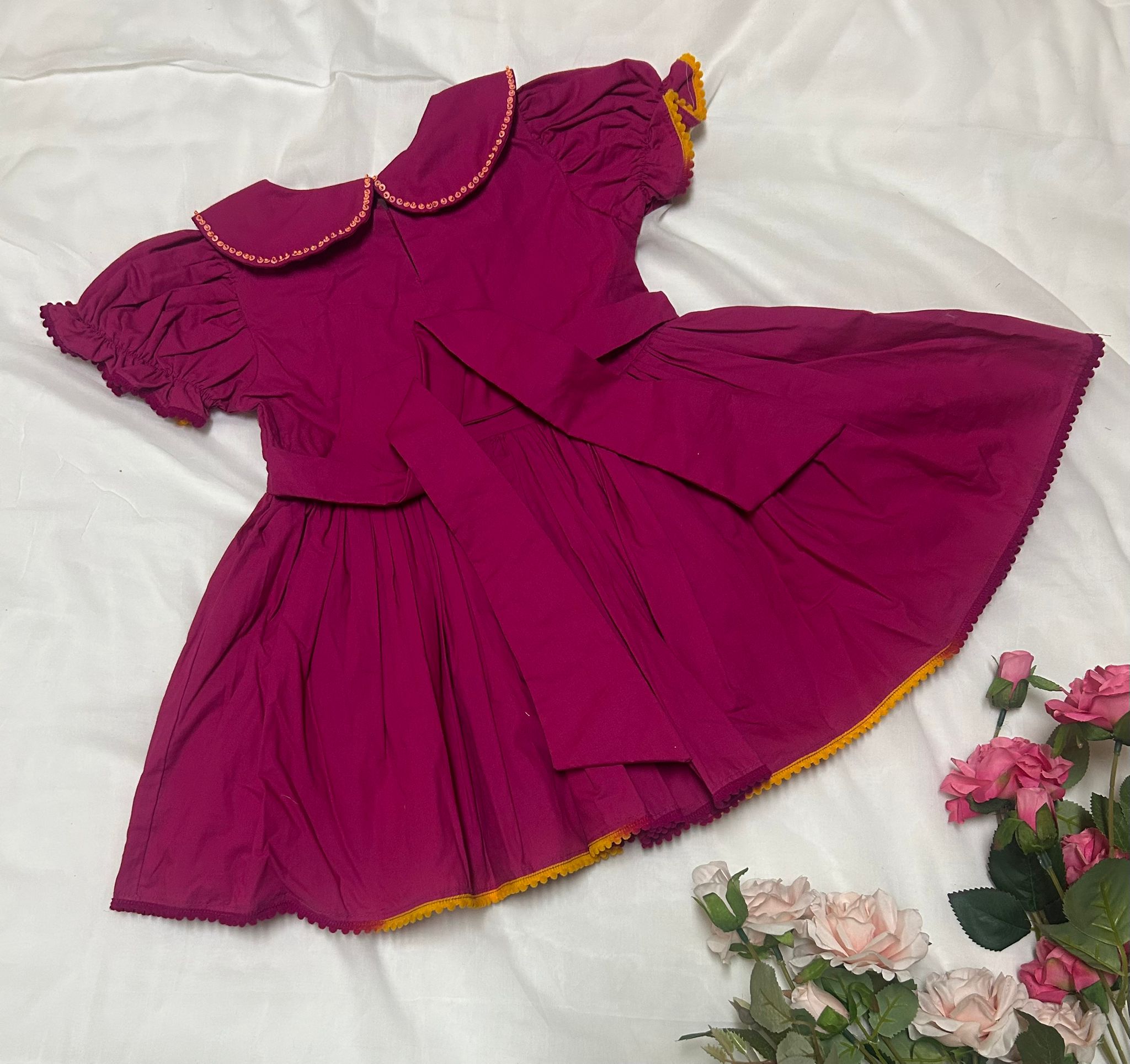 Hot Magenta Dress