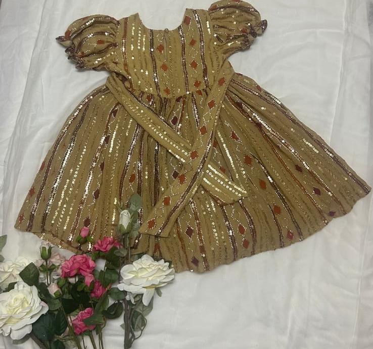 Antique Gold Dress