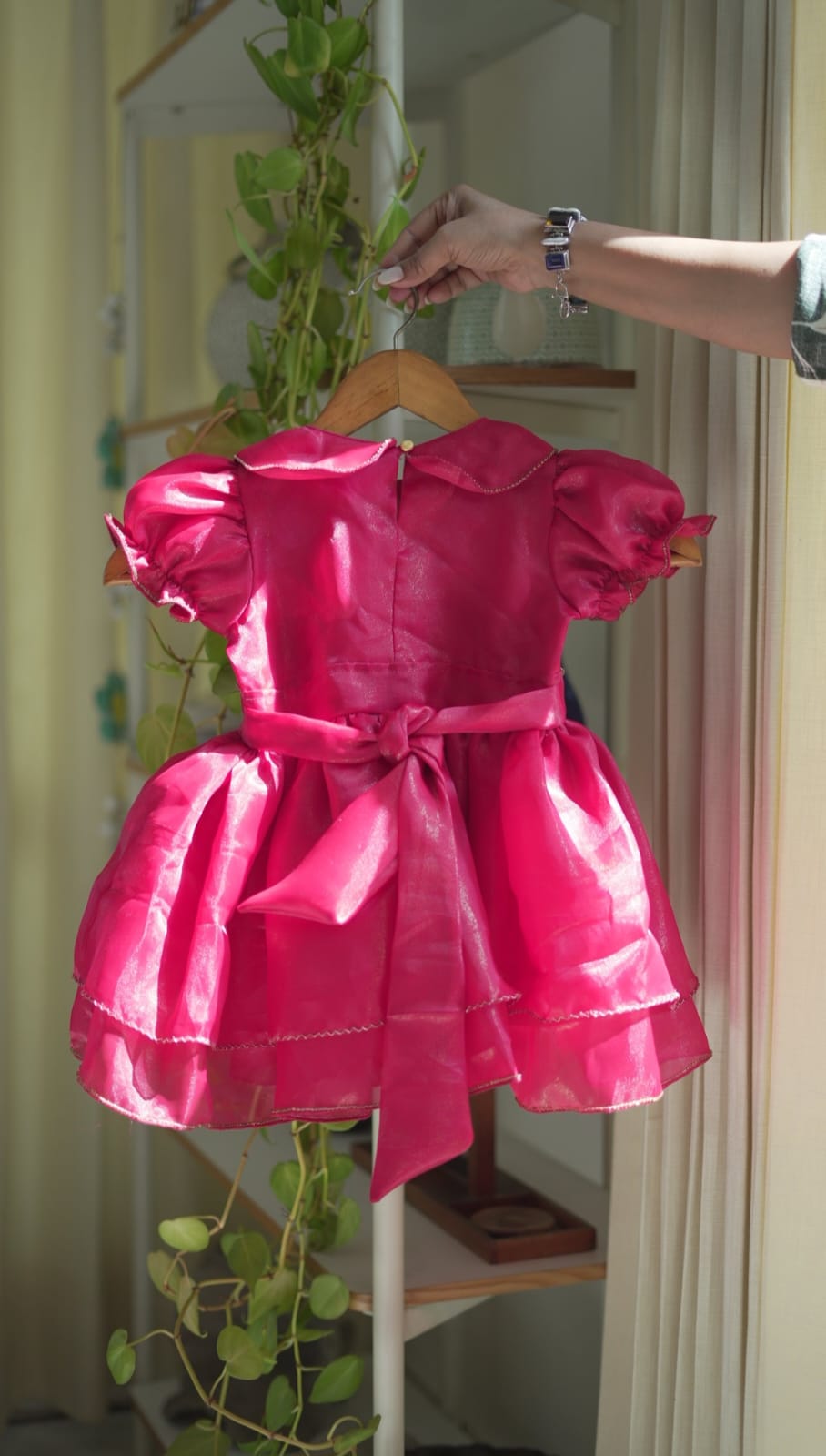 Cherry Red Shimmer Dress