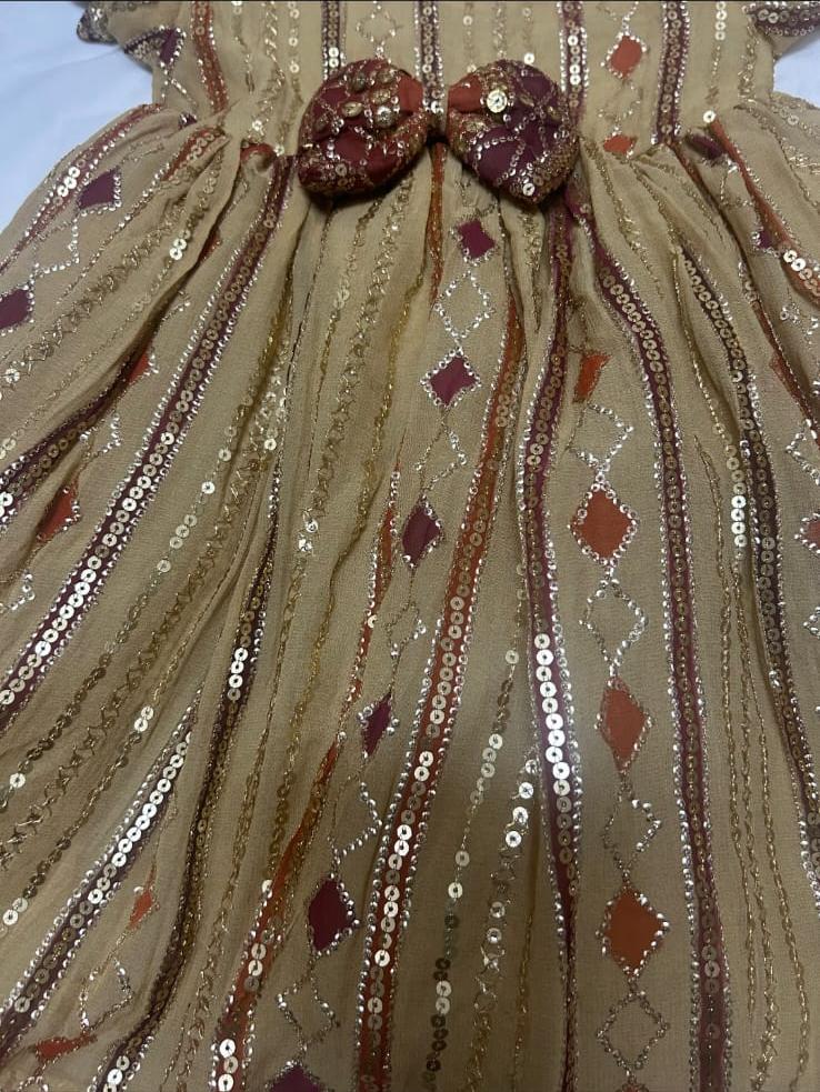 Antique Gold Dress