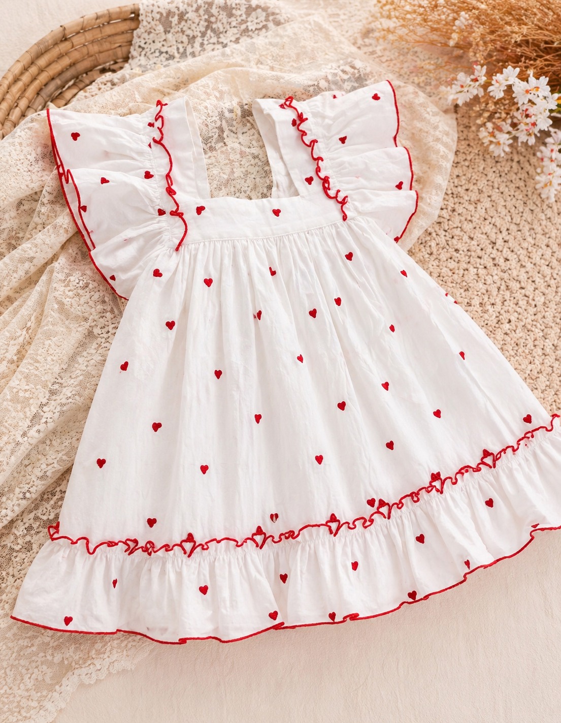 Scarlet Heart Embroidery