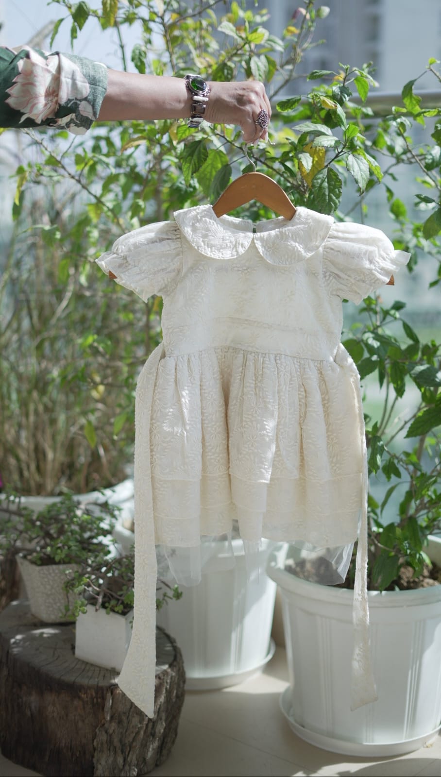 Vintage White Lace Dress