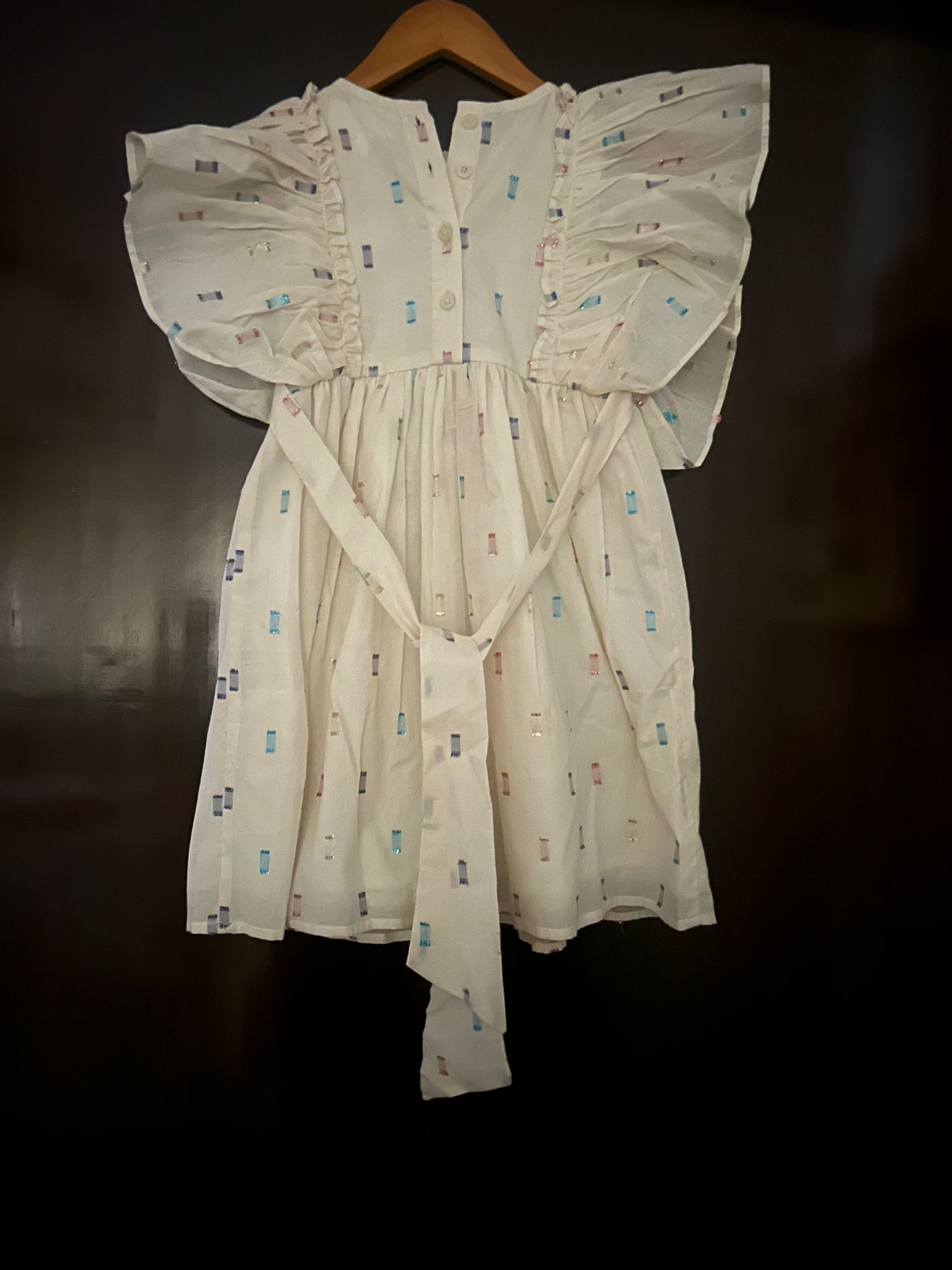 Sprinkle White Dress