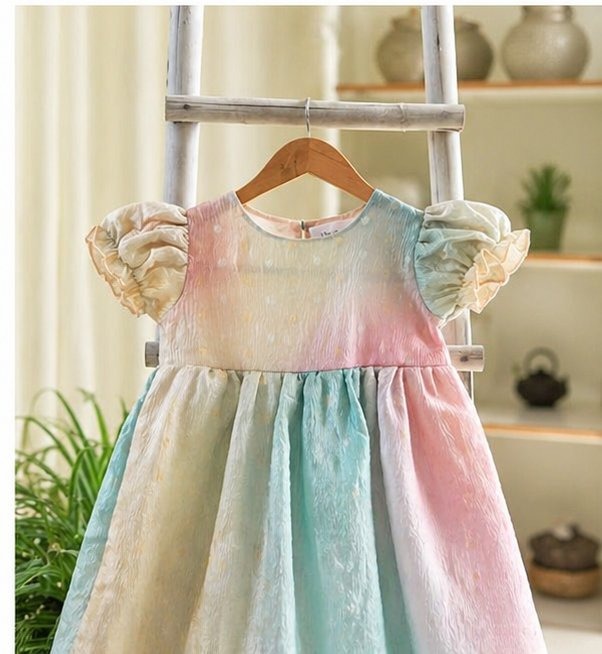 Rainbow Shimmer Dress