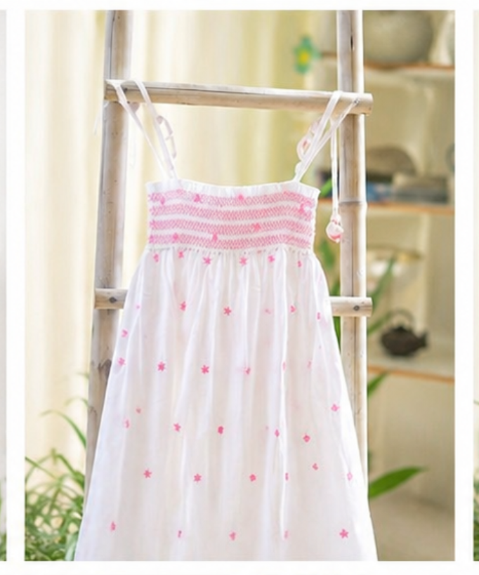 Pink Strap Dress