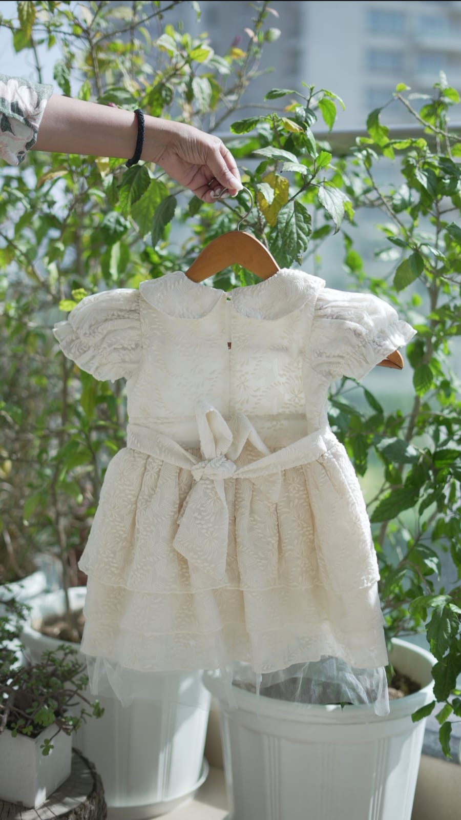 Vintage White Lace Dress