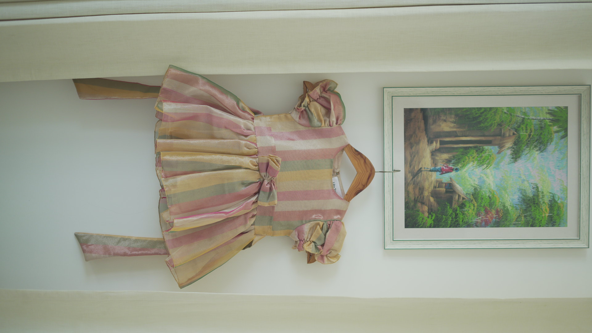 Pastel Rainbow Stripe Dress