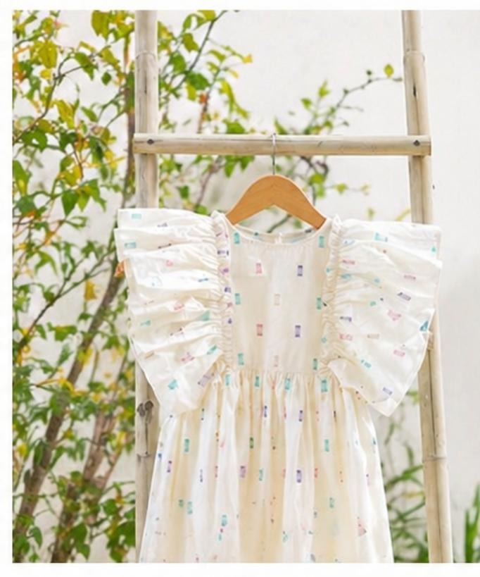 Sprinkle White Dress