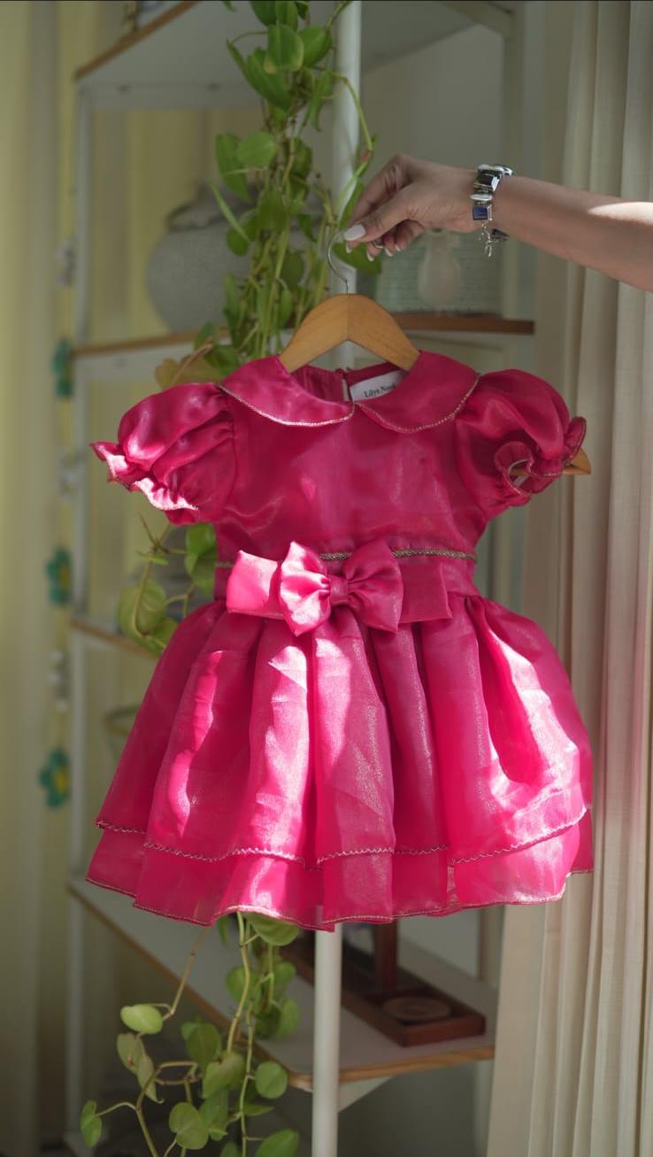 Cherry Red Shimmer Dress