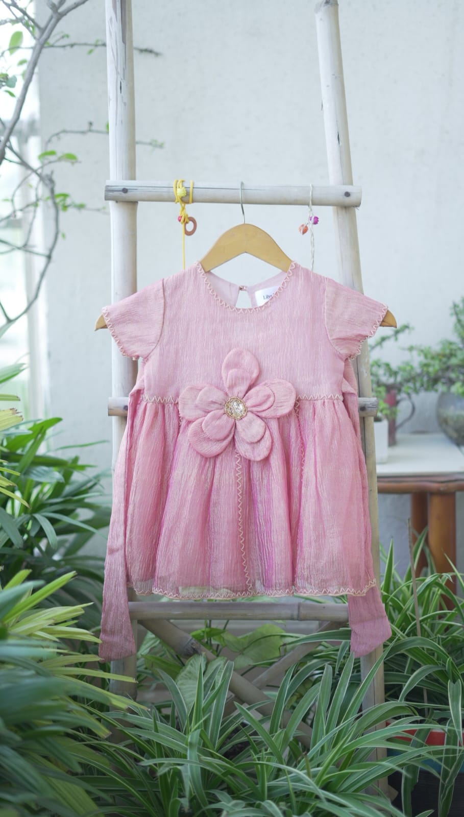 Dusty Rose Gold Dress