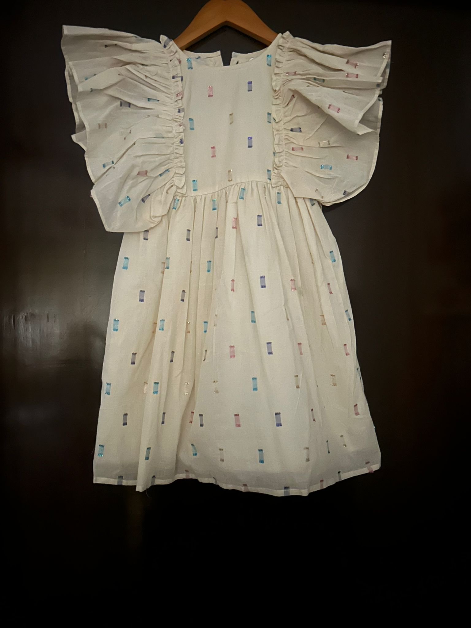 Sprinkle White Dress